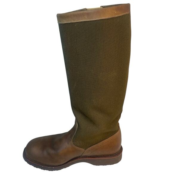 Chippewa Vipercloth Snake Boots Size 10.5 D 23907 Made in USA Lined Vibram main image 9